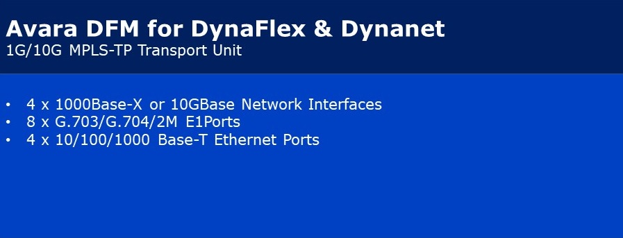 Avara DynaFlex Multiservice Node