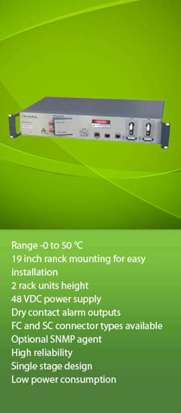 Avara EDFA & RAMAN Amplifiers